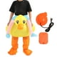 thumbnail image 1 of Disfraz inflable de pato amarillo, divertido, innovador, con dibujos animados, ligero y transpirable, para adultos., 1 of 14