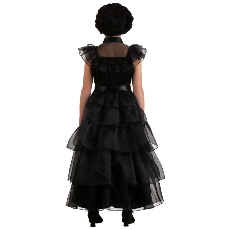wednesday's party dress Amazon.com: EOILFM Halloween Wednesday Addams Family Dress Costume Cosplay Girls Black Gothic Dress Up Outfit with Belt Party Show for Kids : Clothing, Shoes & Jewelry