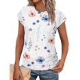 thumbnail image 1 of Blusa SAMPEEL 2025 de manga corta para mujer Primavera/Verano, 1 of 5