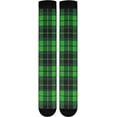 thumbnail image 7 of Coolnut St. Patrick's Day Green Stripe Pattern Compression Socks for Women&Men Circulation-Best Support for Nurses, Running, Athletic-1 Pairs Gift, 7 of 7