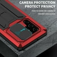 thumbnail image 5 of Galaxy S22 Ultra 5G Case with Built-in Glass Screen Protector, Allytech Hard PC and Shockproof TPU Life Waterproof Slide Camera Lens Protective Kickstand Cover for Samsung Galaxy S22 Ultra 2022, Red, 5 of 7