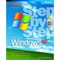 thumbnail image 1 of Pre-Owned Microsoft Windows XP - Step by Step - Ed. 1 - reference book - CD - English, 1 of 1