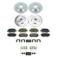 thumbnail image 3 of PowerStop Front and Rear Z23 Evolution Sport Carbon-Fiber Ceramic Brake Pad and Drilled & Slotted Rotor Kit Fits: KIA Select Models K8811, 3 of 10