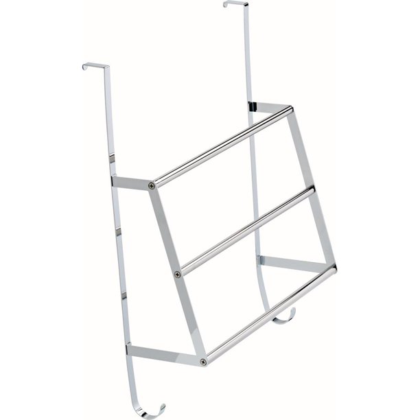 Delta OvertheDoor Triple Towel Rack in Polished Chrome