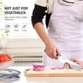 thumbnail image 6 of MOSFiATA Nakiri Knife 7 Inch Vegetable Cleaver Knife, 5Cr15Mov High Carbon Stainless Steel Kitchen Cooking Knife with Ergonomic Pakkawood Handle, Full Tang Meat Cutting Knife with Sheath for Kitchen, 6 of 6