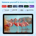 thumbnail image 5 of 10.1in Android 14 Tablet 14gb RAM 128gb ROM, Octa-Core 4G Cellular Tablet with keyboard, FHD IPS Incell Screen, Wifi, GPS,13MP+8MP, 8000mAh, 5 of 12