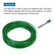 thumbnail image 5 of Uxcell 33Ft(10m) Cable de alambre de acero inoxidable 304 recubierto de vinilo de 1/8"(3mm) con 4 piezas de manguitos de aluminio verde, 5 of 7