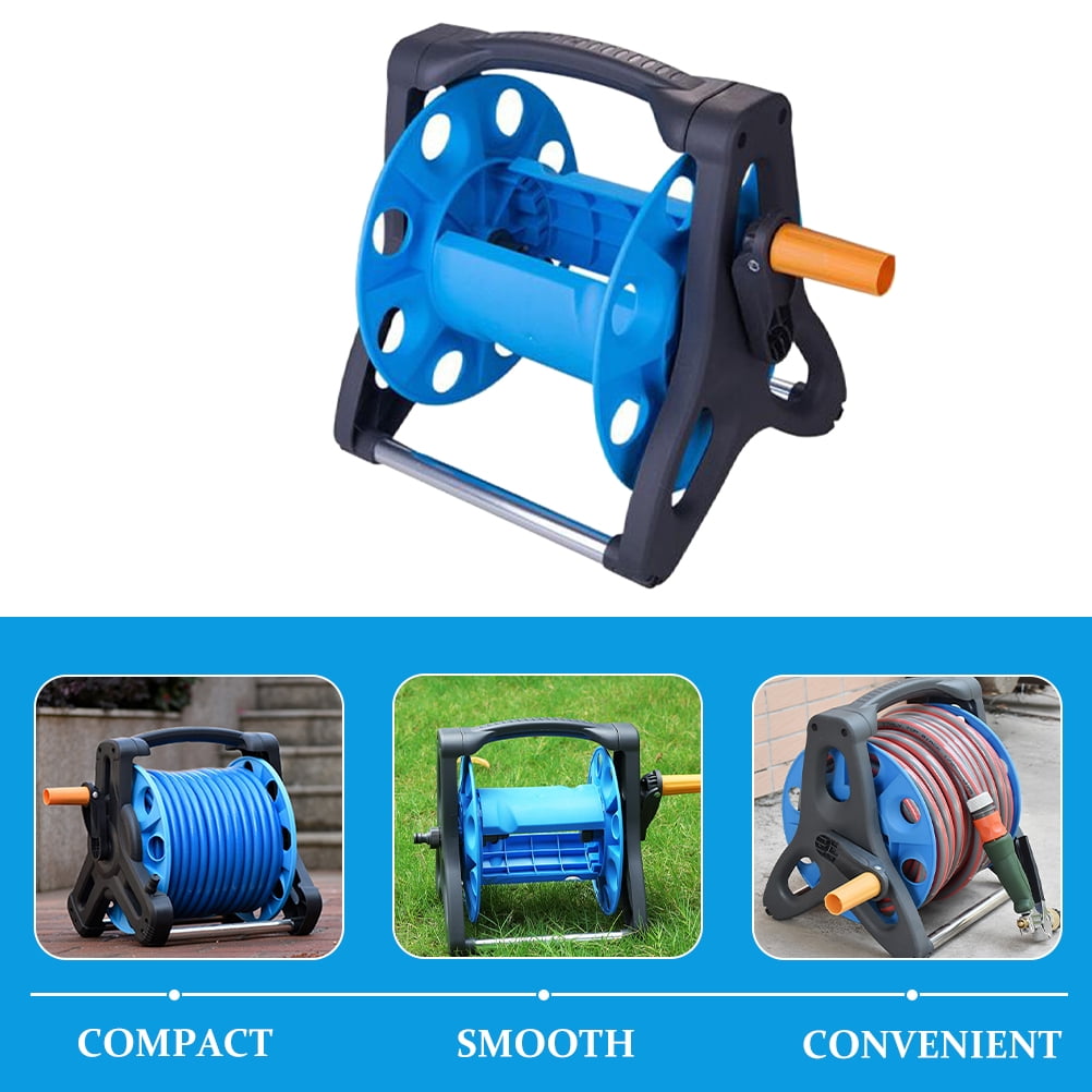 WRISTBIQUE Heavy Duty Water Hose Reel for Garden Use with Compact Size and Strong Construction