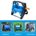 thumbnail image 3 of GAXIRE Heavy Duty Garden Hose Holder with Steel Frame for Efficient Water Hose Storage, Fits Multiple Sizes, 3 of 8