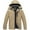 Khaki, variant on Men's Waterproof Ski Jacket Warm Winter Snow Coat Mountain Windbreaker Hooded Raincoat Khaki M