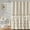 Beige, variant on Seasonwood White Farmhouse Shower Curtains Cute Ruffle Shower Curtain Fabric with Buttons & White Ruffles for Bathroom Bathtubs Decor,12pcs Hooks,72"x72"
