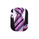 thumbnail image 1 of Set de Corbata Barry.Wang Rayada Rosa y Azul Marino de Seda 150 cm, 1 of 6