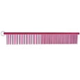 thumbnail image 2 of Resco Greyhound-Style Combination Grooming Comb, 1-in Pins, Raspberry Red, 2 of 2
