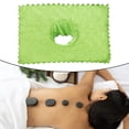 thumbnail image 3 of Cubiertas de sábanas para de con orificio para respirar en / de piel/suave/35,43x23,62 pulgadas/toal protectora Verde Sunnimix Sábana para cama de masaje, 3 of 8