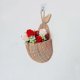 thumbnail image 2 of Rattan Pear-Shaped Storage Basket Handmade Wicker Wall Hanging Organizer for Home, Bathroom Decor, 2 of 5
