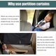 thumbnail image 4 of Car Divider Curtains Sun Shade Van Curtains Black Detachable Simple Sun Shades Side Window Covers Travel Car Divider Privacy Protection Curtains For S, 4 of 5