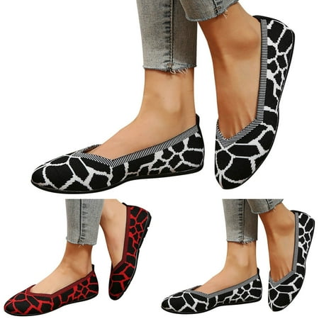

Cathalem Women Casual Shoes Size 10 Fashion Spring And Summer Women Casual Shoes Flat Bottom Casual Dress Shoes for Women Size 11 Black 9