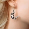thumbnail image 5 of Crescent Earrings For Women Sun Moon Moonstone Dangle Earrings Jewelry( COLOR : Color ), 5 of 5