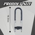 thumbnail image 2 of MELIVO Bike Lock,16.54" Bike Locks,U Bicycle Lock U Lock For Scooter,3.31lb, 2 of 7