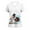 White#1, variant on QATAINLAV Stretchy Nursing Scrubs for Women 2024 Thanksgiving Working Uniform Tops Funny Turkey Print Short Sleeve V Neck Medical Scrub Shirt with Pockets Lighten Deals of The Day White#1 XXL