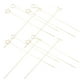 thumbnail image 1 of AURARMLET 30Ud Clips Metálicos Dorados Para Tarjetas Y Fotos En Ramos Flores Para Ambiente Romántico, 1 of 7