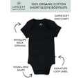 thumbnail image 2 of Honest Baby Clothing Baby Boy or Girl Gender Neutral Organic Cotton Short Sleeve Bodysuit, (Newborn-24 Months), 2 of 5