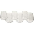 thumbnail image 4 of Luigi Bormioli Atelier Stemless Cabernet Wine Glass 23-1/4-Ounce, Set of 6, 4 of 7