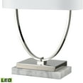 thumbnail image 4 of Elk Home 16-Inch Wide Gosforth Table Lamp Transitional-Polished Nickel, 4 of 5