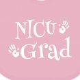 thumbnail image 4 of Inktastic Nicu Graduate New Baby Cute Boys or Girls Baby Bib, 4 of 4