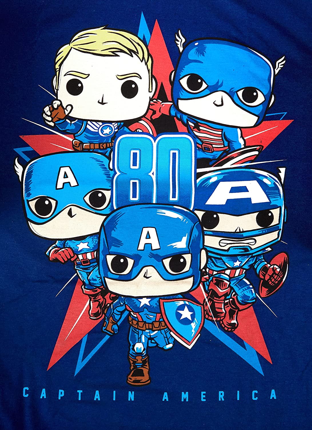 captain america pop tee