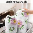 thumbnail image 5 of Pioneer Flower Floral Print Pattern Bathroom Rugs Mat, Non Slip Microfiber Bathroom Rug with Rubber Backing, Soft Mats for Bathroom Floor Tub Shower, 24"x60", 5 of 5