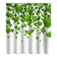 thumbnail image 2 of TIMIFIS Polyester Rideau de Douche en, Rideau de Douche Décoration de la Saint-Patrick Cloison de Salle de Bain Tissu Impression Numérique Rideau de Salle de Bain Imperméable avec Crochets Sans Perçage Déco Maison, 2 of 6