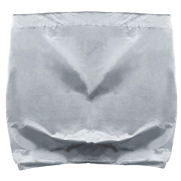 Funda de tenis de mesa impermeable y transpirable de tela Oxford. Plata