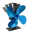 thumbnail image 1 of Klonfd Stove Fan Heat Powered Non Fireplace Fan Suitable For Stoves/fireplaces With Stove And, 1 of 2