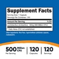 thumbnail image 2 of Suplemento Nutricost Lactobacillus Acidophilus 500 M CFU 120 cápsulas, 2 of 5