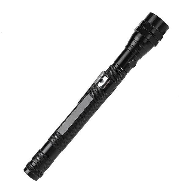 Flexible Telescopic LED Flashlight with Magnetic End Multi function Mini Torch for Narrow Gaps and Corners