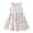 White, variant on XUELUO Baby Girls Casual Dresses Summer Floral Round Neck Sleeveless Casual A Line Sundress Streetwear,Blue,18-24 Months