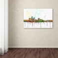 thumbnail image 3 of Trademark Fine Art "Des Moines Iowa Skyline Mclr-1" Canvas Art by Marlene Watson, 3 of 3