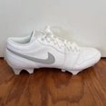 thumbnail image 1 of Size 13.5 - Air Jordan 1 Low TD Football Cleats White Grey Fog Fj6245-101 NoLid, 1 of 12