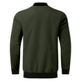thumbnail image 4 of JHLZHS Work Jacket Men's Jackets Slim Fashion Handsome Casual Jacket Mens Lightweight Jacket 687, 4 of 4