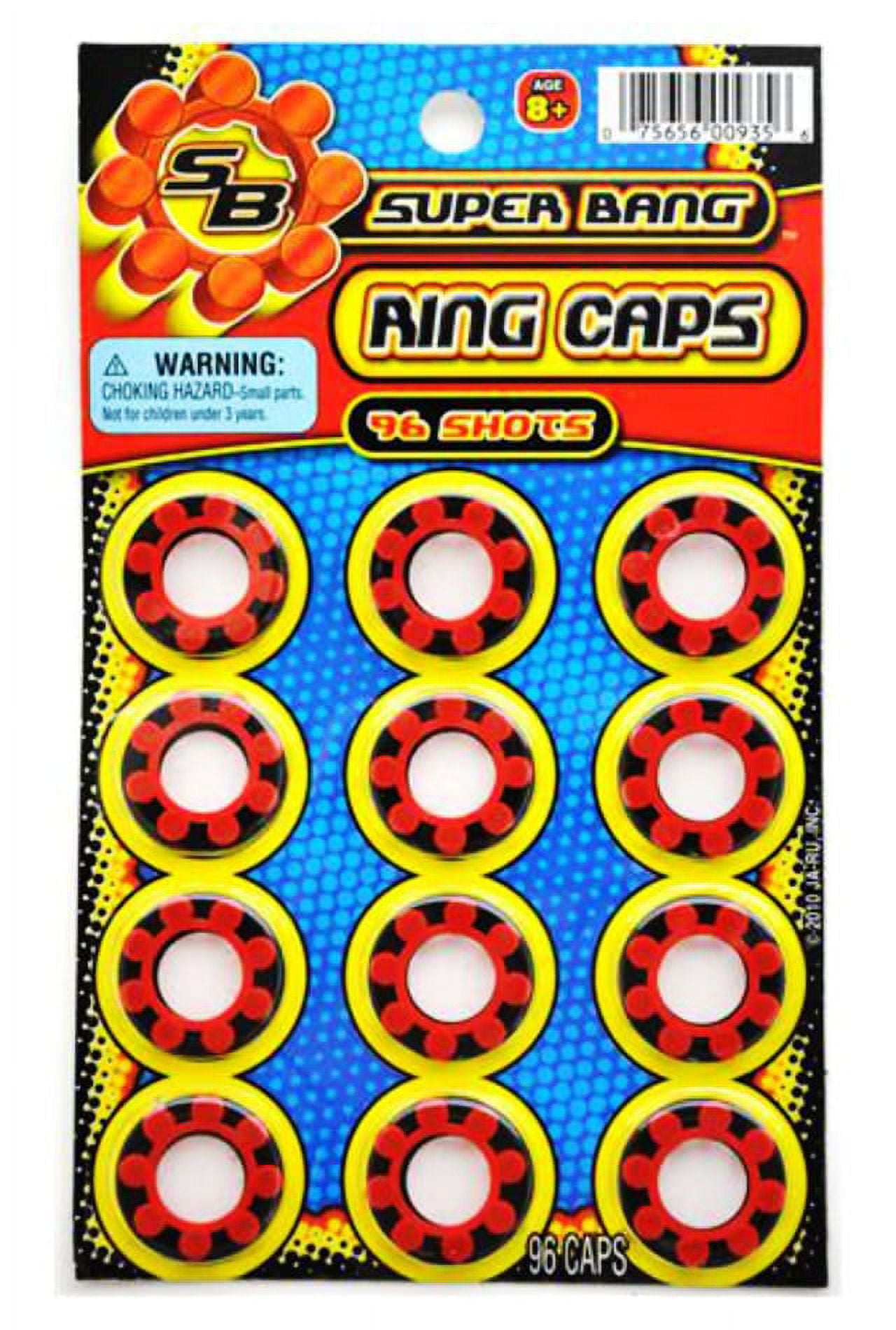 Cap Gun -revolving- 8 shot ring caps - YouTube