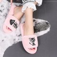 thumbnail image 4 of KEVCHE Womens Fuzzy Slippers , Warm Fur Lining and Non-Slip Rubber Sole , Indoor Outdoor House Shoes, 4 of 4