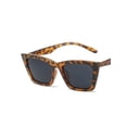 thumbnail image 4 of Lunettes de Soleil Vintage Il de Chat pour Femmes, Monture Carrée, Lunettes de Soleil Rétro, Mode avec Pochette et Tissu, 4 of 6