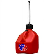 VP Fuel Containers VPF4163-CA 3 gal Square Motorsports Jug with Hose, Red