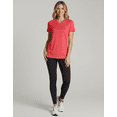 thumbnail image 4 of Real Essentials 5 Pack: Women's Short Sleeve Breeze Tech V-Neck T Shirt –Workout Top Wicking Dry Fit Athletic Tee (Plus), 4 of 6