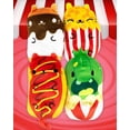 thumbnail image 4 of Cats Vs Pickles - Foodie Collection #2 - Frankie, Buttery, S'mores, & Carl - 4-Pack - 4" Cute Cuddly Collectible Bean Plush Toy - Great for Kids! Collect These as Desk Pets or Fidget Toys!, 4 of 4