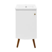 Manoir 18" Bathroom Vanity in White