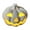 B, variant on Halloween Ceramic Glowing Pumpkin Lantern Desktop Ornament for Festive Home and Party Decor