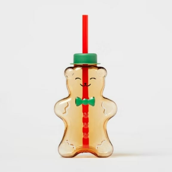 Kids' 13oz Figural Gingerbread Tumbler