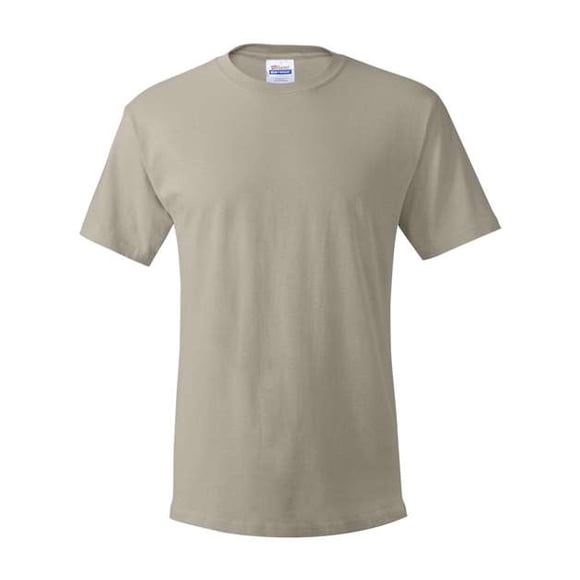 Camiseta de manga corta Hanes HEAVYWEIGHT de 5.2 oz para hombre, arena, pequeña hanes 5280